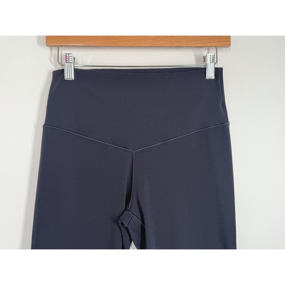Aerie OFFLINE Real Me 7/8 High Rise Leggings Dark Navy Blue Size L Large Yoga - Picture 5 of 11